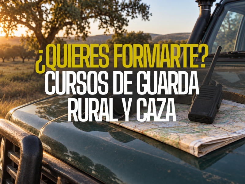 Cursos de guarda rural y caza